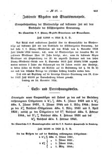 Verordnungsblatt für den Dienstbereich des K.K. Finanzministeriums für die im Reichsrate Vertretenen Königreiche und Länder : [...] : Beilage zu dem Verordnungsblatte für den Dienstbereich des K.K. Österr. Finanz-Ministeriums  18561205 Seite: 3