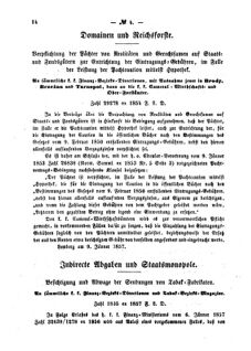 Verordnungsblatt für den Dienstbereich des K.K. Finanzministeriums für die im Reichsrate Vertretenen Königreiche und Länder : [...] : Beilage zu dem Verordnungsblatte für den Dienstbereich des K.K. Österr. Finanz-Ministeriums  18570129 Seite: 2