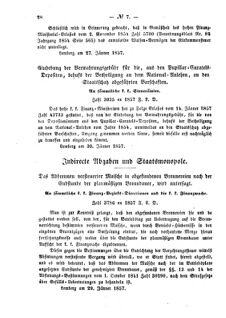 Verordnungsblatt für den Dienstbereich des K.K. Finanzministeriums für die im Reichsrate Vertretenen Königreiche und Länder : [...] : Beilage zu dem Verordnungsblatte für den Dienstbereich des K.K. Österr. Finanz-Ministeriums  18570218 Seite: 2