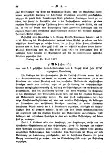 Verordnungsblatt für den Dienstbereich des K.K. Finanzministeriums für die im Reichsrate Vertretenen Königreiche und Länder : [...] : Beilage zu dem Verordnungsblatte für den Dienstbereich des K.K. Österr. Finanz-Ministeriums  18570424 Seite: 4