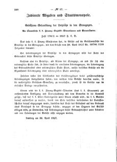 Verordnungsblatt für den Dienstbereich des K.K. Finanzministeriums für die im Reichsrate Vertretenen Königreiche und Länder : [...] : Beilage zu dem Verordnungsblatte für den Dienstbereich des K.K. Österr. Finanz-Ministeriums  18570523 Seite: 6