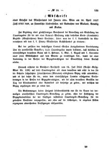 Verordnungsblatt für den Dienstbereich des K.K. Finanzministeriums für die im Reichsrate Vertretenen Königreiche und Länder : [...] : Beilage zu dem Verordnungsblatte für den Dienstbereich des K.K. Österr. Finanz-Ministeriums  18570612 Seite: 5