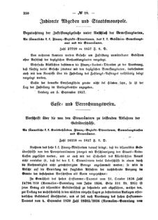 Verordnungsblatt für den Dienstbereich des K.K. Finanzministeriums für die im Reichsrate Vertretenen Königreiche und Länder : [...] : Beilage zu dem Verordnungsblatte für den Dienstbereich des K.K. Österr. Finanz-Ministeriums  18570916 Seite: 4