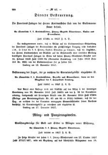 Verordnungsblatt für den Dienstbereich des K.K. Finanzministeriums für die im Reichsrate Vertretenen Königreiche und Länder : [...] : Beilage zu dem Verordnungsblatte für den Dienstbereich des K.K. Österr. Finanz-Ministeriums  18571231 Seite: 2