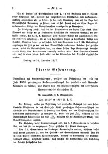 Verordnungsblatt für den Dienstbereich des K.K. Finanzministeriums für die im Reichsrate Vertretenen Königreiche und Länder : [...] : Beilage zu dem Verordnungsblatte für den Dienstbereich des K.K. Österr. Finanz-Ministeriums  18580115 Seite: 2