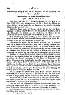 Verordnungsblatt für den Dienstbereich des K.K. Finanzministeriums für die im Reichsrate Vertretenen Königreiche und Länder : [...] : Beilage zu dem Verordnungsblatte für den Dienstbereich des K.K. Österr. Finanz-Ministeriums  18580510 Seite: 6