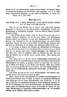 Verordnungsblatt für den Dienstbereich des K.K. Finanzministeriums für die im Reichsrate Vertretenen Königreiche und Länder : [...] : Beilage zu dem Verordnungsblatte für den Dienstbereich des K.K. Österr. Finanz-Ministeriums  18580625 Seite: 3