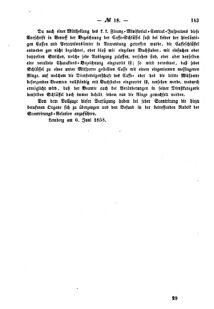 Verordnungsblatt für den Dienstbereich des K.K. Finanzministeriums für die im Reichsrate Vertretenen Königreiche und Länder : [...] : Beilage zu dem Verordnungsblatte für den Dienstbereich des K.K. Österr. Finanz-Ministeriums  18580625 Seite: 5