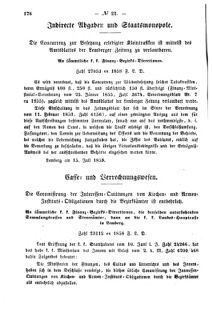 Verordnungsblatt für den Dienstbereich des K.K. Finanzministeriums für die im Reichsrate Vertretenen Königreiche und Länder : [...] : Beilage zu dem Verordnungsblatte für den Dienstbereich des K.K. Österr. Finanz-Ministeriums  18580722 Seite: 2