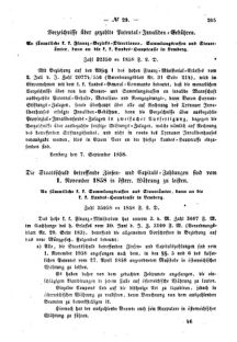 Verordnungsblatt für den Dienstbereich des K.K. Finanzministeriums für die im Reichsrate Vertretenen Königreiche und Länder : [...] : Beilage zu dem Verordnungsblatte für den Dienstbereich des K.K. Österr. Finanz-Ministeriums  18580916 Seite: 5