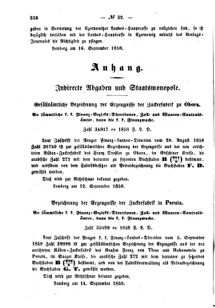 Verordnungsblatt für den Dienstbereich des K.K. Finanzministeriums für die im Reichsrate Vertretenen Königreiche und Länder : [...] : Beilage zu dem Verordnungsblatte für den Dienstbereich des K.K. Österr. Finanz-Ministeriums  18580925 Seite: 2