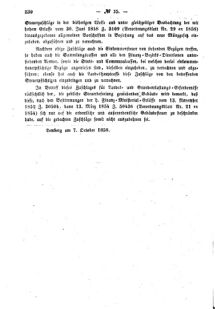 Verordnungsblatt für den Dienstbereich des K.K. Finanzministeriums für die im Reichsrate Vertretenen Königreiche und Länder : [...] : Beilage zu dem Verordnungsblatte für den Dienstbereich des K.K. Österr. Finanz-Ministeriums  18581011 Seite: 2