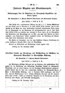 Verordnungsblatt für den Dienstbereich des K.K. Finanzministeriums für die im Reichsrate Vertretenen Königreiche und Länder : [...] : Beilage zu dem Verordnungsblatte für den Dienstbereich des K.K. Österr. Finanz-Ministeriums  18581129 Seite: 3