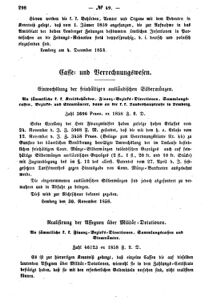 Verordnungsblatt für den Dienstbereich des K.K. Finanzministeriums für die im Reichsrate Vertretenen Königreiche und Länder : [...] : Beilage zu dem Verordnungsblatte für den Dienstbereich des K.K. Österr. Finanz-Ministeriums  18581214 Seite: 2