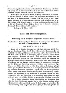 Verordnungsblatt für den Dienstbereich des K.K. Finanzministeriums für die im Reichsrate Vertretenen Königreiche und Länder : [...] : Beilage zu dem Verordnungsblatte für den Dienstbereich des K.K. Österr. Finanz-Ministeriums  18590115 Seite: 4