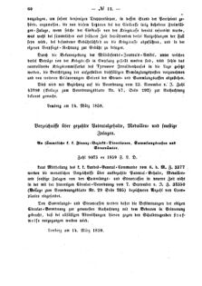 Verordnungsblatt für den Dienstbereich des K.K. Finanzministeriums für die im Reichsrate Vertretenen Königreiche und Länder : [...] : Beilage zu dem Verordnungsblatte für den Dienstbereich des K.K. Österr. Finanz-Ministeriums  18590331 Seite: 4