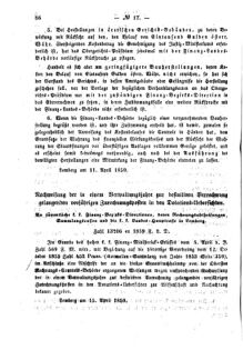 Verordnungsblatt für den Dienstbereich des K.K. Finanzministeriums für die im Reichsrate Vertretenen Königreiche und Länder : [...] : Beilage zu dem Verordnungsblatte für den Dienstbereich des K.K. Österr. Finanz-Ministeriums  18590429 Seite: 6