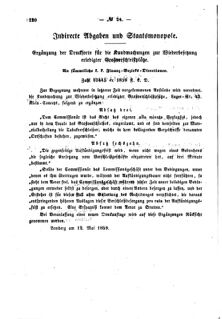 Verordnungsblatt für den Dienstbereich des K.K. Finanzministeriums für die im Reichsrate Vertretenen Königreiche und Länder : [...] : Beilage zu dem Verordnungsblatte für den Dienstbereich des K.K. Österr. Finanz-Ministeriums  18590519 Seite: 6