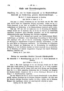 Verordnungsblatt für den Dienstbereich des K.K. Finanzministeriums für die im Reichsrate Vertretenen Königreiche und Länder : [...] : Beilage zu dem Verordnungsblatte für den Dienstbereich des K.K. Österr. Finanz-Ministeriums  18590622 Seite: 12