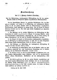 Verordnungsblatt für den Dienstbereich des K.K. Finanzministeriums für die im Reichsrate Vertretenen Königreiche und Länder : [...] : Beilage zu dem Verordnungsblatte für den Dienstbereich des K.K. Österr. Finanz-Ministeriums  18590628 Seite: 2