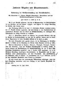 Verordnungsblatt für den Dienstbereich des K.K. Finanzministeriums für die im Reichsrate Vertretenen Königreiche und Länder : [...] : Beilage zu dem Verordnungsblatte für den Dienstbereich des K.K. Österr. Finanz-Ministeriums  18590722 Seite: 3