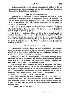 Verordnungsblatt für den Dienstbereich des K.K. Finanzministeriums für die im Reichsrate Vertretenen Königreiche und Länder : [...] : Beilage zu dem Verordnungsblatte für den Dienstbereich des K.K. Österr. Finanz-Ministeriums  18590728 Seite: 11