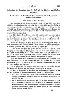 Verordnungsblatt für den Dienstbereich des K.K. Finanzministeriums für die im Reichsrate Vertretenen Königreiche und Länder : [...] : Beilage zu dem Verordnungsblatte für den Dienstbereich des K.K. Österr. Finanz-Ministeriums  18590820 Seite: 5