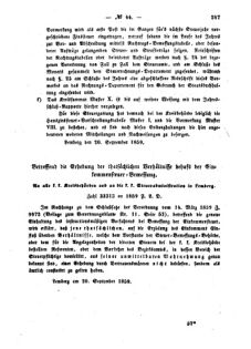 Verordnungsblatt für den Dienstbereich des K.K. Finanzministeriums für die im Reichsrate Vertretenen Königreiche und Länder : [...] : Beilage zu dem Verordnungsblatte für den Dienstbereich des K.K. Österr. Finanz-Ministeriums  18590930 Seite: 3