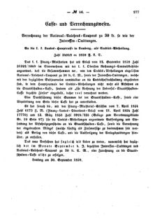 Verordnungsblatt für den Dienstbereich des K.K. Finanzministeriums für die im Reichsrate Vertretenen Königreiche und Länder : [...] : Beilage zu dem Verordnungsblatte für den Dienstbereich des K.K. Österr. Finanz-Ministeriums  18591008 Seite: 3