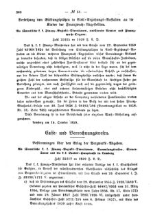 Verordnungsblatt für den Dienstbereich des K.K. Finanzministeriums für die im Reichsrate Vertretenen Königreiche und Länder : [...] : Beilage zu dem Verordnungsblatte für den Dienstbereich des K.K. Österr. Finanz-Ministeriums  18591025 Seite: 2