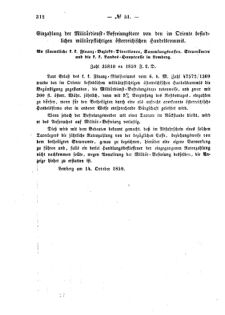 Verordnungsblatt für den Dienstbereich des K.K. Finanzministeriums für die im Reichsrate Vertretenen Königreiche und Länder : [...] : Beilage zu dem Verordnungsblatte für den Dienstbereich des K.K. Österr. Finanz-Ministeriums  18591025 Seite: 6