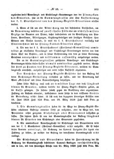 Verordnungsblatt für den Dienstbereich des K.K. Finanzministeriums für die im Reichsrate Vertretenen Königreiche und Länder : [...] : Beilage zu dem Verordnungsblatte für den Dienstbereich des K.K. Österr. Finanz-Ministeriums  18591026 Seite: 3