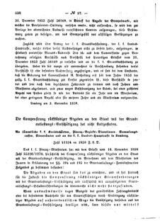 Verordnungsblatt für den Dienstbereich des K.K. Finanzministeriums für die im Reichsrate Vertretenen Königreiche und Länder : [...] : Beilage zu dem Verordnungsblatte für den Dienstbereich des K.K. Österr. Finanz-Ministeriums  18591126 Seite: 2