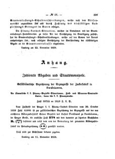 Verordnungsblatt für den Dienstbereich des K.K. Finanzministeriums für die im Reichsrate Vertretenen Königreiche und Länder : [...] : Beilage zu dem Verordnungsblatte für den Dienstbereich des K.K. Österr. Finanz-Ministeriums  18591126 Seite: 3