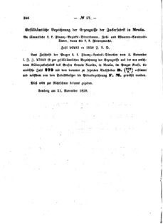 Verordnungsblatt für den Dienstbereich des K.K. Finanzministeriums für die im Reichsrate Vertretenen Königreiche und Länder : [...] : Beilage zu dem Verordnungsblatte für den Dienstbereich des K.K. Österr. Finanz-Ministeriums  18591126 Seite: 4