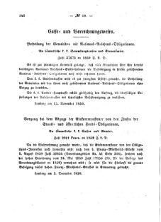 Verordnungsblatt für den Dienstbereich des K.K. Finanzministeriums für die im Reichsrate Vertretenen Königreiche und Länder : [...] : Beilage zu dem Verordnungsblatte für den Dienstbereich des K.K. Österr. Finanz-Ministeriums  18591209 Seite: 2