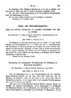 Verordnungsblatt für den Dienstbereich des K.K. Finanzministeriums für die im Reichsrate Vertretenen Königreiche und Länder : [...] : Beilage zu dem Verordnungsblatte für den Dienstbereich des K.K. Österr. Finanz-Ministeriums  18591217 Seite: 3