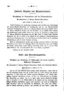 Verordnungsblatt für den Dienstbereich des K.K. Finanzministeriums für die im Reichsrate Vertretenen Königreiche und Länder : [...] : Beilage zu dem Verordnungsblatte für den Dienstbereich des K.K. Österr. Finanz-Ministeriums  18591231 Seite: 2