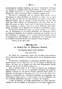 Verordnungsblatt für den Dienstbereich des K.K. Finanzministeriums für die im Reichsrate Vertretenen Königreiche und Länder : [...] : Beilage zu dem Verordnungsblatte für den Dienstbereich des K.K. Österr. Finanz-Ministeriums  18600402 Seite: 5