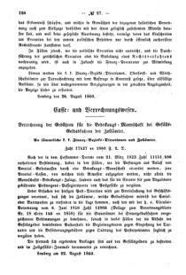 Verordnungsblatt für den Dienstbereich des K.K. Finanzministeriums für die im Reichsrate Vertretenen Königreiche und Länder : [...] : Beilage zu dem Verordnungsblatte für den Dienstbereich des K.K. Österr. Finanz-Ministeriums  18600901 Seite: 2