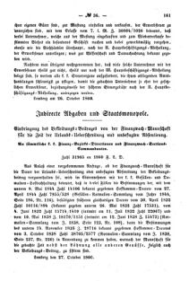 Verordnungsblatt für den Dienstbereich des K.K. Finanzministeriums für die im Reichsrate Vertretenen Königreiche und Länder : [...] : Beilage zu dem Verordnungsblatte für den Dienstbereich des K.K. Österr. Finanz-Ministeriums  18601031 Seite: 3