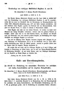 Verordnungsblatt für den Dienstbereich des K.K. Finanzministeriums für die im Reichsrate Vertretenen Königreiche und Länder : [...] : Beilage zu dem Verordnungsblatte für den Dienstbereich des K.K. Österr. Finanz-Ministeriums  18601106 Seite: 2