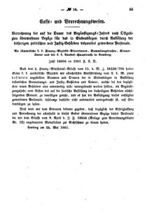 Verordnungsblatt für den Dienstbereich des K.K. Finanzministeriums für die im Reichsrate Vertretenen Königreiche und Länder : [...] : Beilage zu dem Verordnungsblatte für den Dienstbereich des K.K. Österr. Finanz-Ministeriums  18610604 Seite: 3