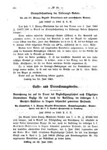 Verordnungsblatt für den Dienstbereich des K.K. Finanzministeriums für die im Reichsrate Vertretenen Königreiche und Länder : [...] : Beilage zu dem Verordnungsblatte für den Dienstbereich des K.K. Österr. Finanz-Ministeriums  18610627 Seite: 2