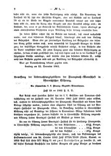 Verordnungsblatt für den Dienstbereich des K.K. Finanzministeriums für die im Reichsrate Vertretenen Königreiche und Länder : [...] : Beilage zu dem Verordnungsblatte für den Dienstbereich des K.K. Österr. Finanz-Ministeriums  18620109 Seite: 2