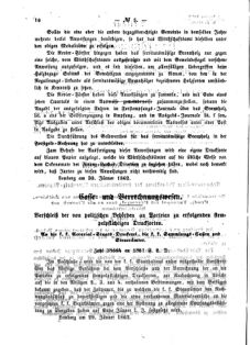 Verordnungsblatt für den Dienstbereich des K.K. Finanzministeriums für die im Reichsrate Vertretenen Königreiche und Länder : [...] : Beilage zu dem Verordnungsblatte für den Dienstbereich des K.K. Österr. Finanz-Ministeriums  18620213 Seite: 2