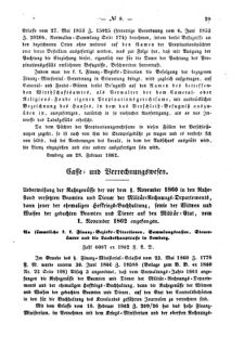 Verordnungsblatt für den Dienstbereich des K.K. Finanzministeriums für die im Reichsrate Vertretenen Königreiche und Länder : [...] : Beilage zu dem Verordnungsblatte für den Dienstbereich des K.K. Österr. Finanz-Ministeriums  18620319 Seite: 3