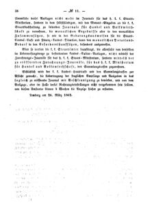 Verordnungsblatt für den Dienstbereich des K.K. Finanzministeriums für die im Reichsrate Vertretenen Königreiche und Länder : [...] : Beilage zu dem Verordnungsblatte für den Dienstbereich des K.K. Österr. Finanz-Ministeriums  18620401 Seite: 2