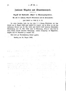 Verordnungsblatt für den Dienstbereich des K.K. Finanzministeriums für die im Reichsrate Vertretenen Königreiche und Länder : [...] : Beilage zu dem Verordnungsblatte für den Dienstbereich des K.K. Österr. Finanz-Ministeriums  18620904 Seite: 2