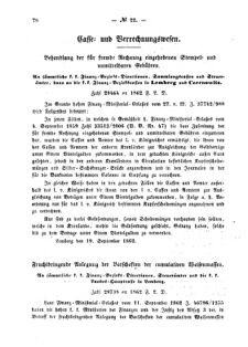 Verordnungsblatt für den Dienstbereich des K.K. Finanzministeriums für die im Reichsrate Vertretenen Königreiche und Länder : [...] : Beilage zu dem Verordnungsblatte für den Dienstbereich des K.K. Österr. Finanz-Ministeriums  18620930 Seite: 4